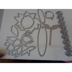 Stampin' Up Cut & Emboss Lily Pad DIES Sizzix Big Shot